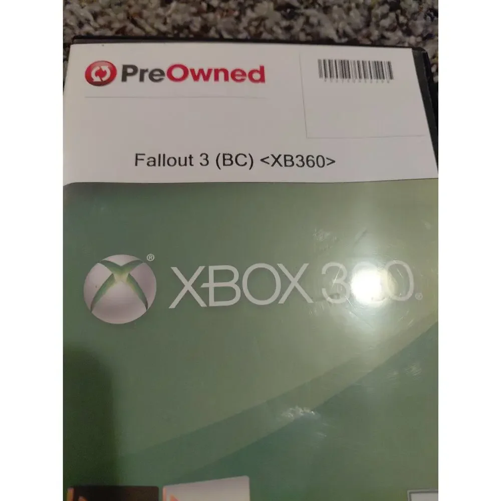 Fallout 3 Microsoft Xbox 360, 2008, Rated M, Bethseda